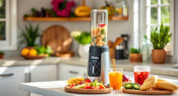 Refreshing Summer Smoothie with Ninja BC151EM Blast Portable Blender