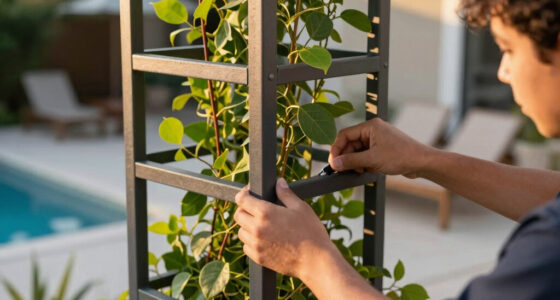 Sorry Wooden Trellis, But This Sleek Weather-Tough Alternative Is Stealing The Show In Gardens This Summer