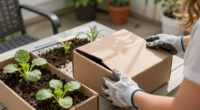 I'm Using Old Cardboard Boxes To Make Growing Vegetables So Much Easier This Heatwave Summer