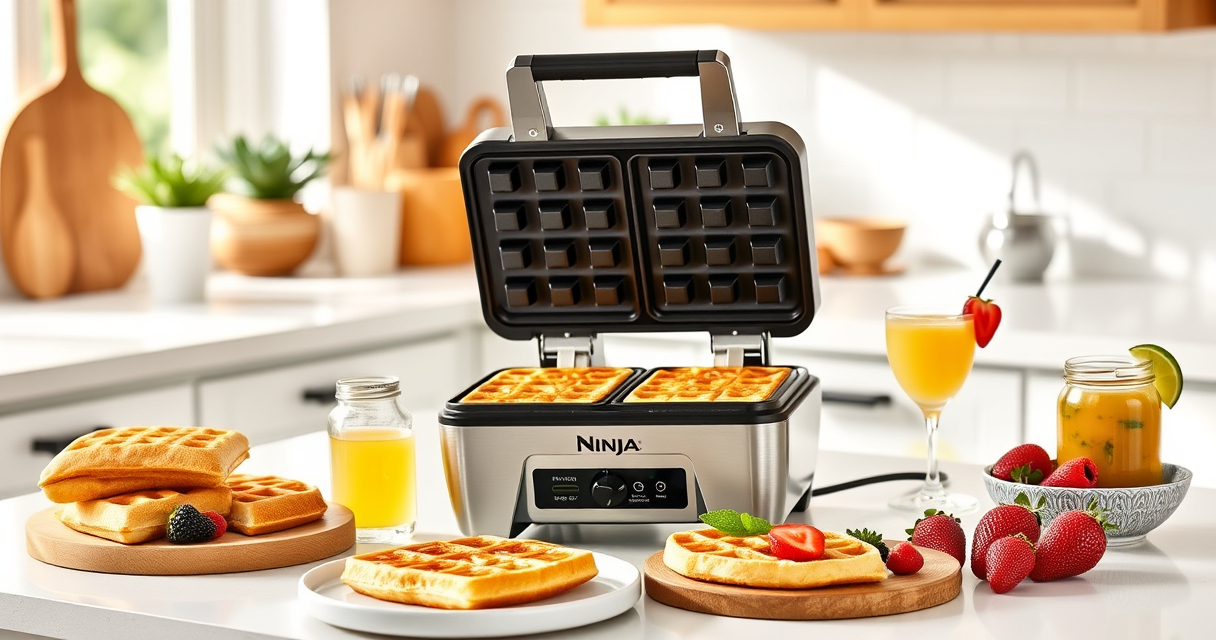 Ninja Belgian Waffle Maker Pro: Perfect Summer Waffles Every Time