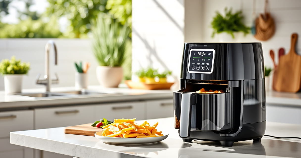 Ninja Crispi 4-in-1 Glass Air Fryer: Perfect for Summer Snacks & Small Batches