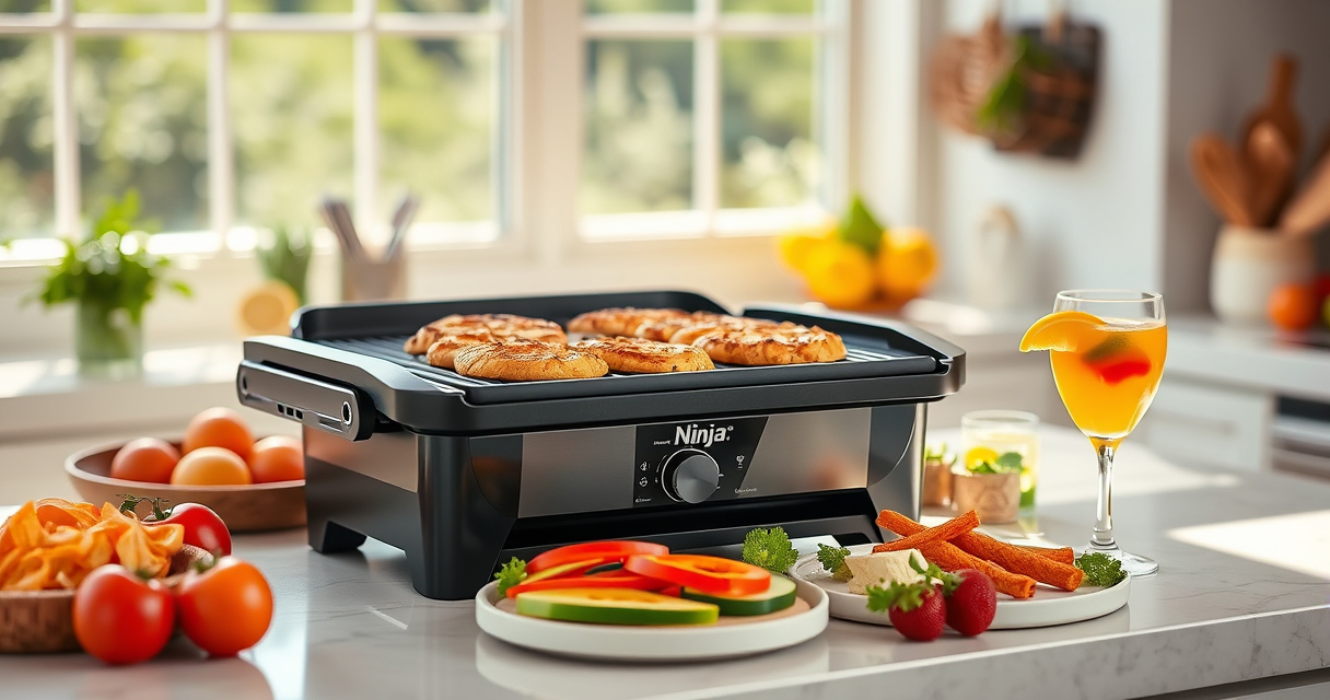 Ninja Foodi Pro 5-in-1 Indoor Grill: Your Summer Grilling Solution