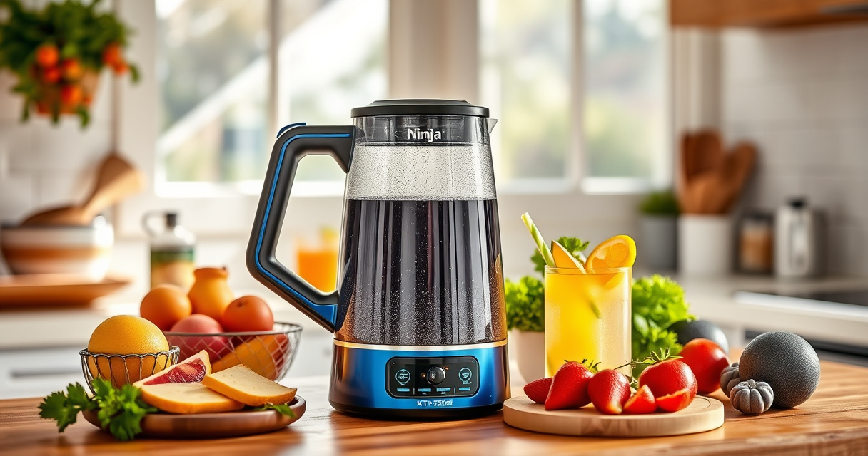 Ninja KT200BL Precision Temp Electric Kettle: Summer's Best Hot Beverage Companion