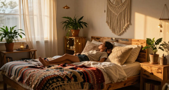 This Boho Bedroom Got A Relaxing Redo That Was Completely DIYed
