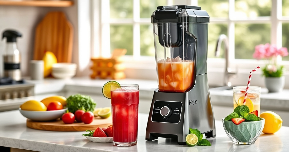 Beat the Heat with the Ninja SLUSHi for Summer Drink Recipes