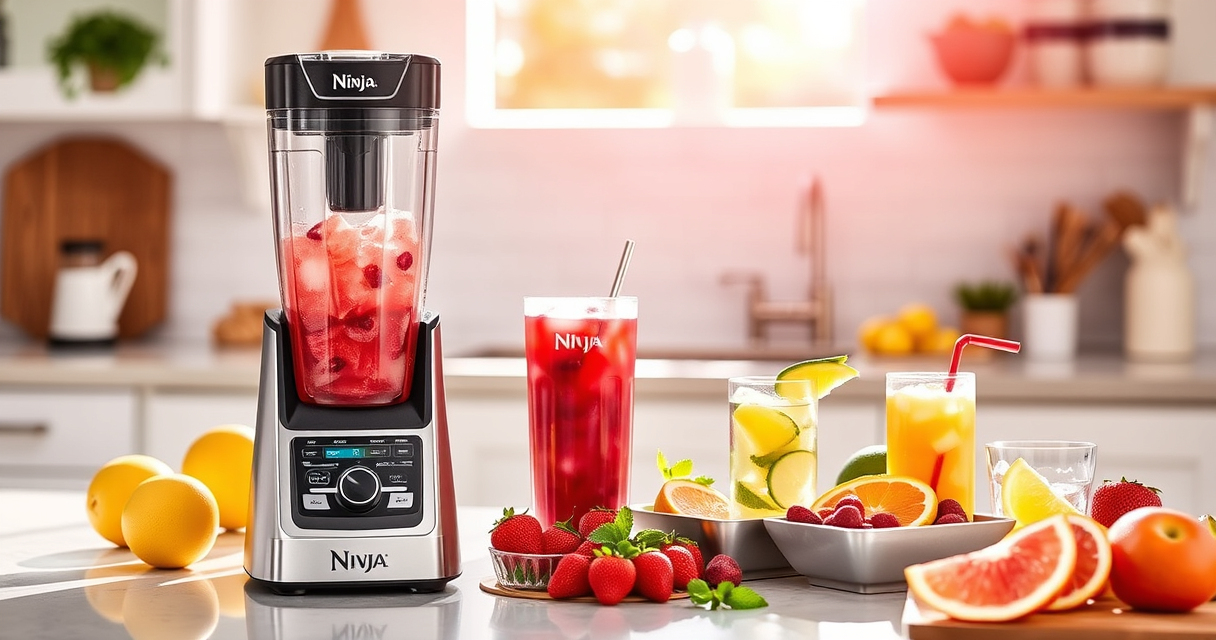 Beat the Summer Heat with Ninja SLUSHi Twist Frozen Drink Maker
