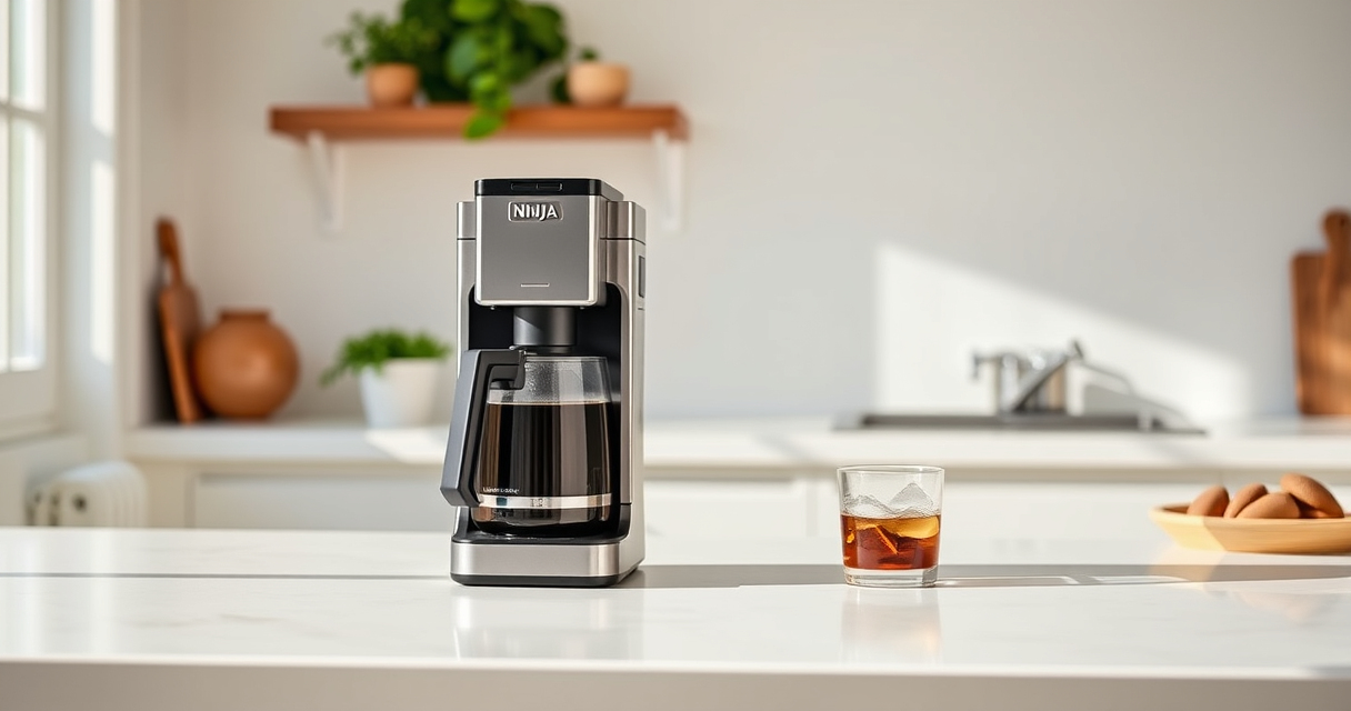 Cool Off This Summer with Ninja Hot & Iced XL Coffee Maker Accessories