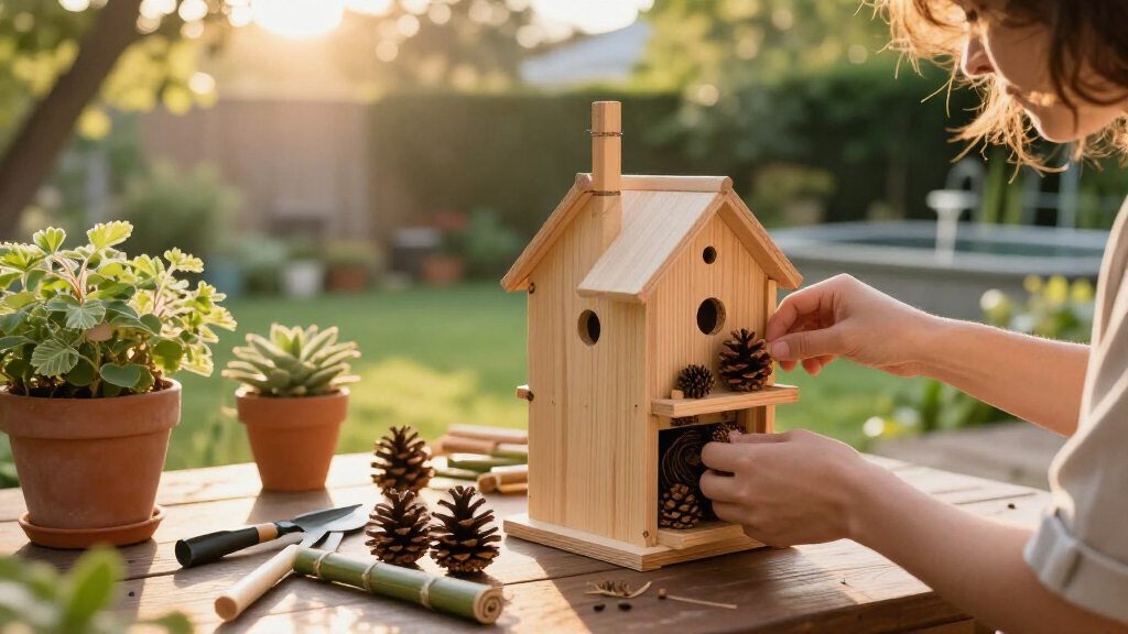 DIY A Bug Hotel To Give Beneficial Garden Insects A Home Before Temperatures Drop