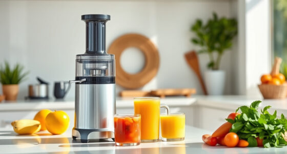 Enjoy Fresh Summer Juices with the Ninja NeverClog Cold Press Juicer