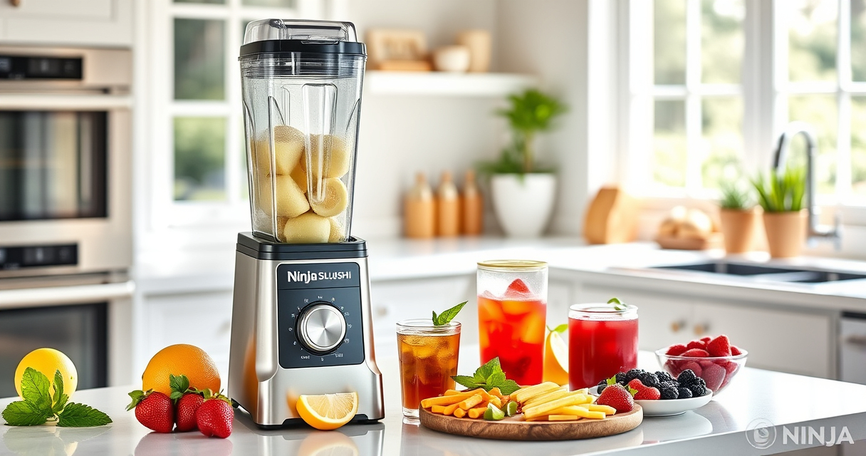 Host Effortless Pool Parties with Ninja SLUSHi XL Frozen Drink Maker