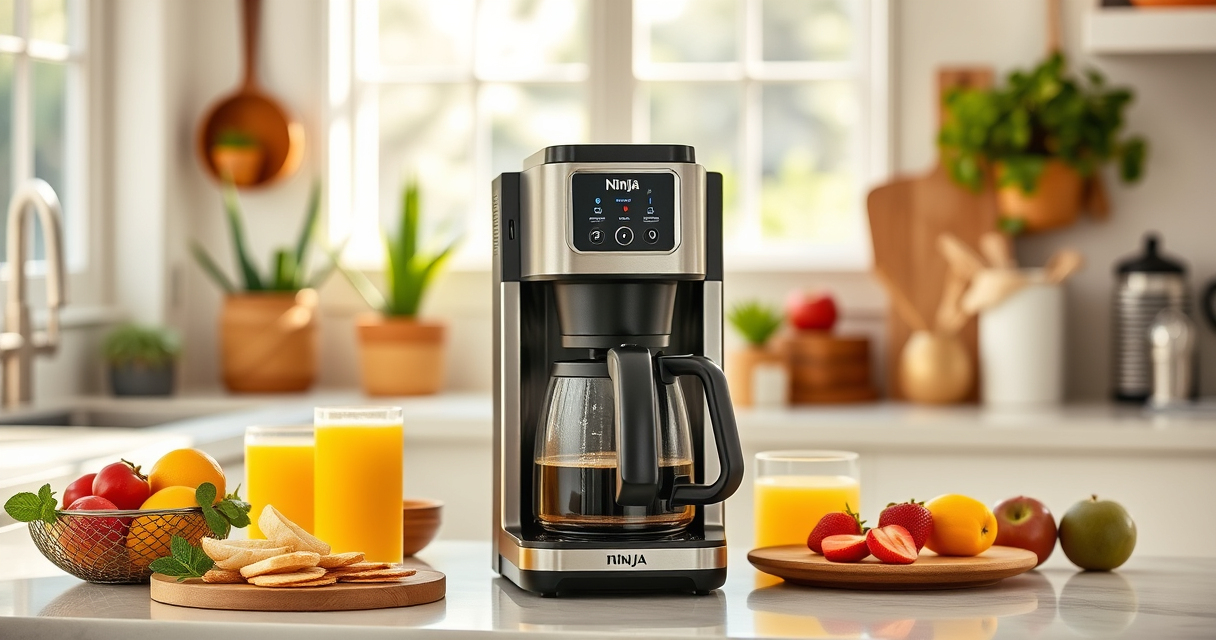 Host Effortlessly with Ninja DualBrew Pro Coffee Maker at Your Pool Party