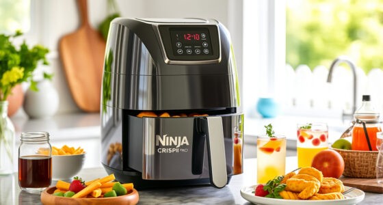 Host Effortlessly with the Ninja Crispi Pro 6-in-1 Glass Air Fryer for Summer Gatherings
