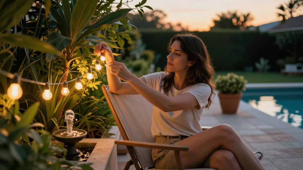 Jennifer Aniston's Garden Lighting Trick Is Perfect For Cozy Season – And You Can Copy It For $50