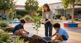 Madrid Launches Guide To Climate-Resilient Schoolyards