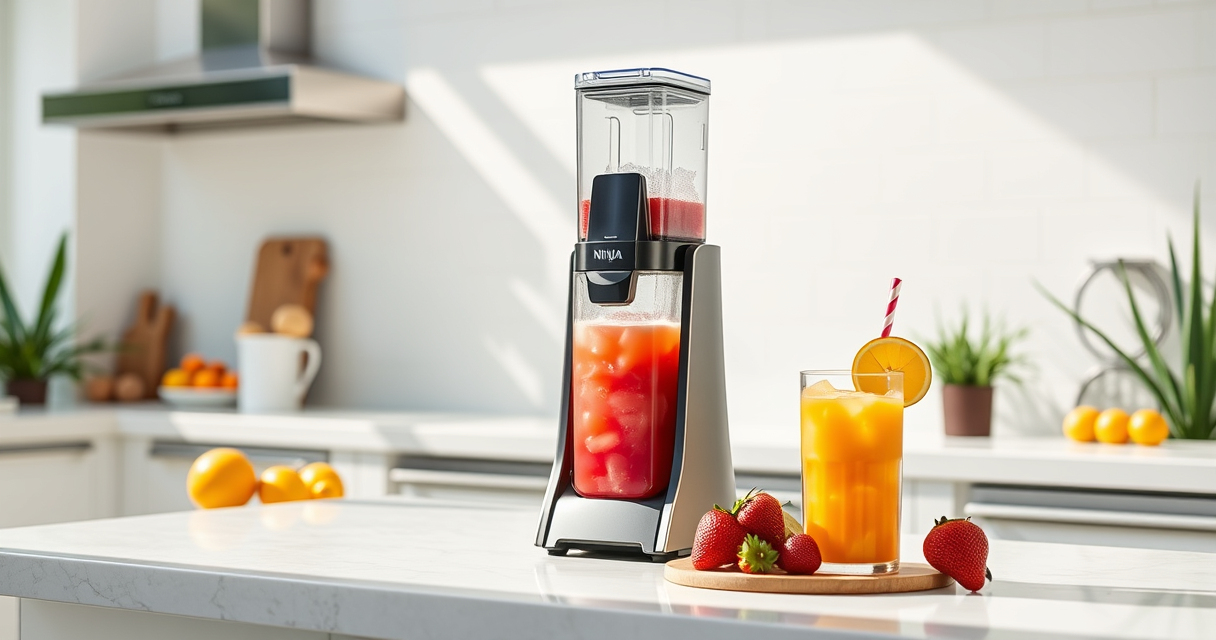 Master Summer Sips with the Ninja SLUSHi Twist Frozen Drink Maker