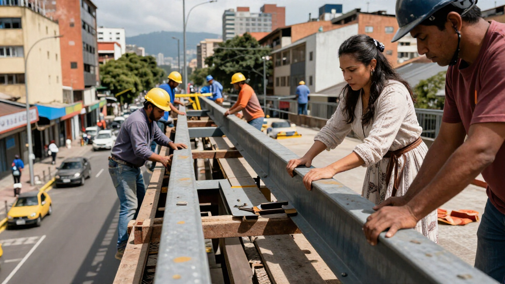 New Bridge At 100Th Street And Seventh Avenue In Bogotá Revealed In Images