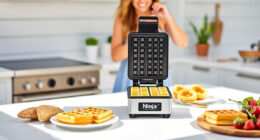 Ninja Belgian Waffle Maker Pro: Perfect Summer Waffles with Ease