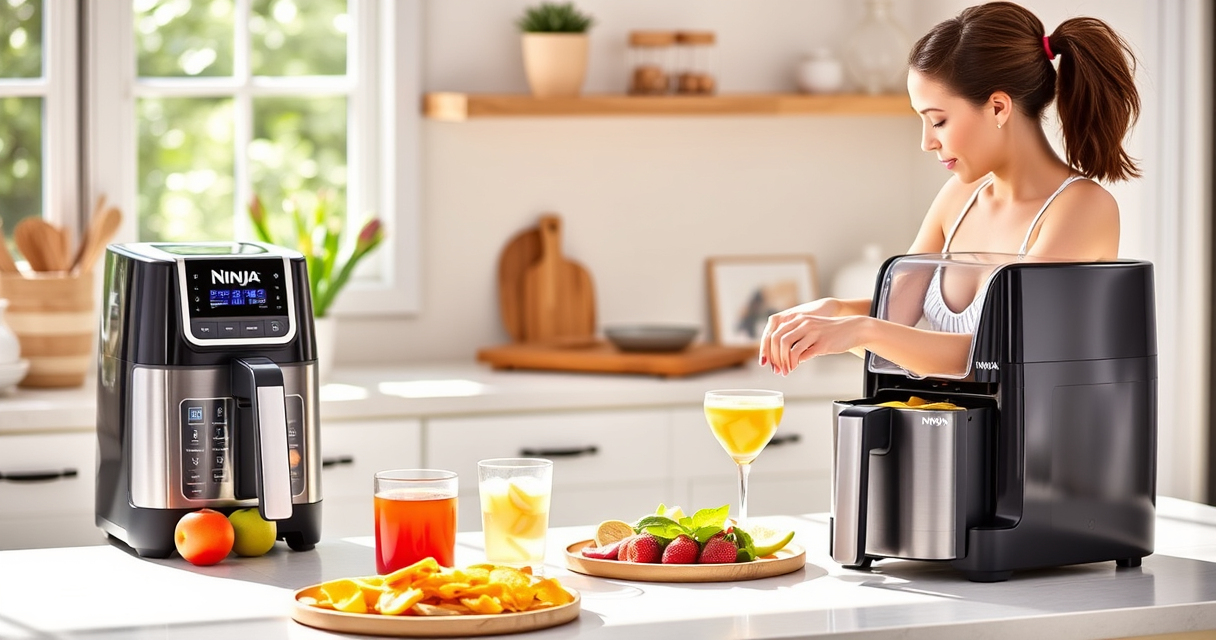 Ninja DZ550 Foodi 10-Quart DualZone Air Fryer — Summer's Top Food Prep Pick