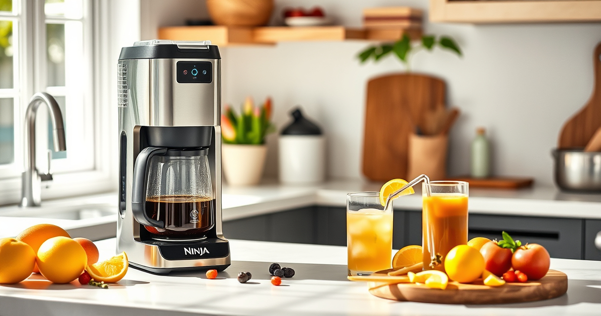 Ninja Hot & Iced XL Coffee Maker: Perfect for Summer Poolside Sips