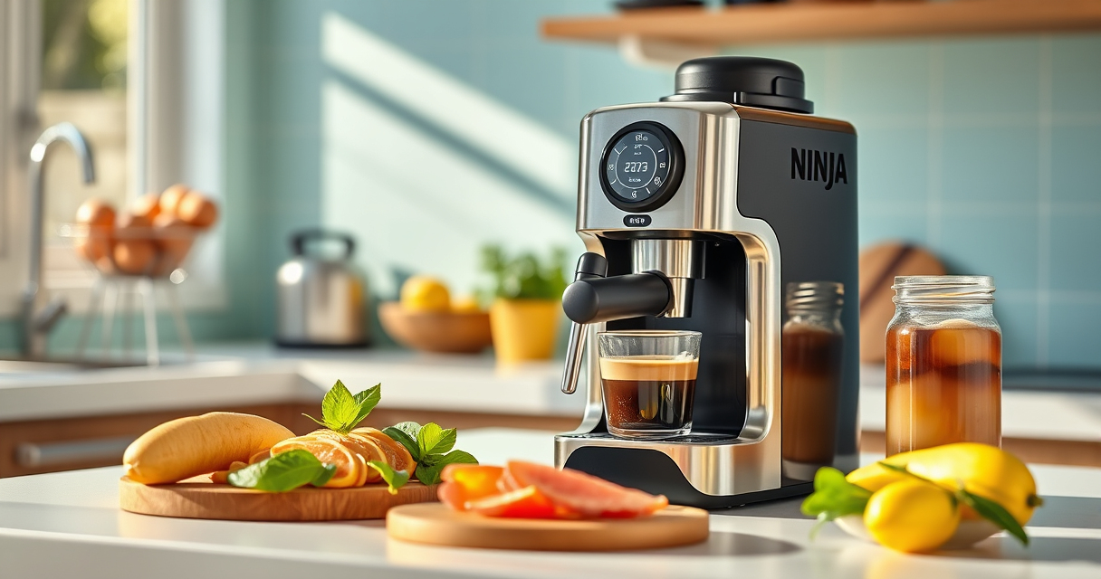 Ninja Luxe Café Mini Espresso Machine: Perfect Summer Coffee Companion