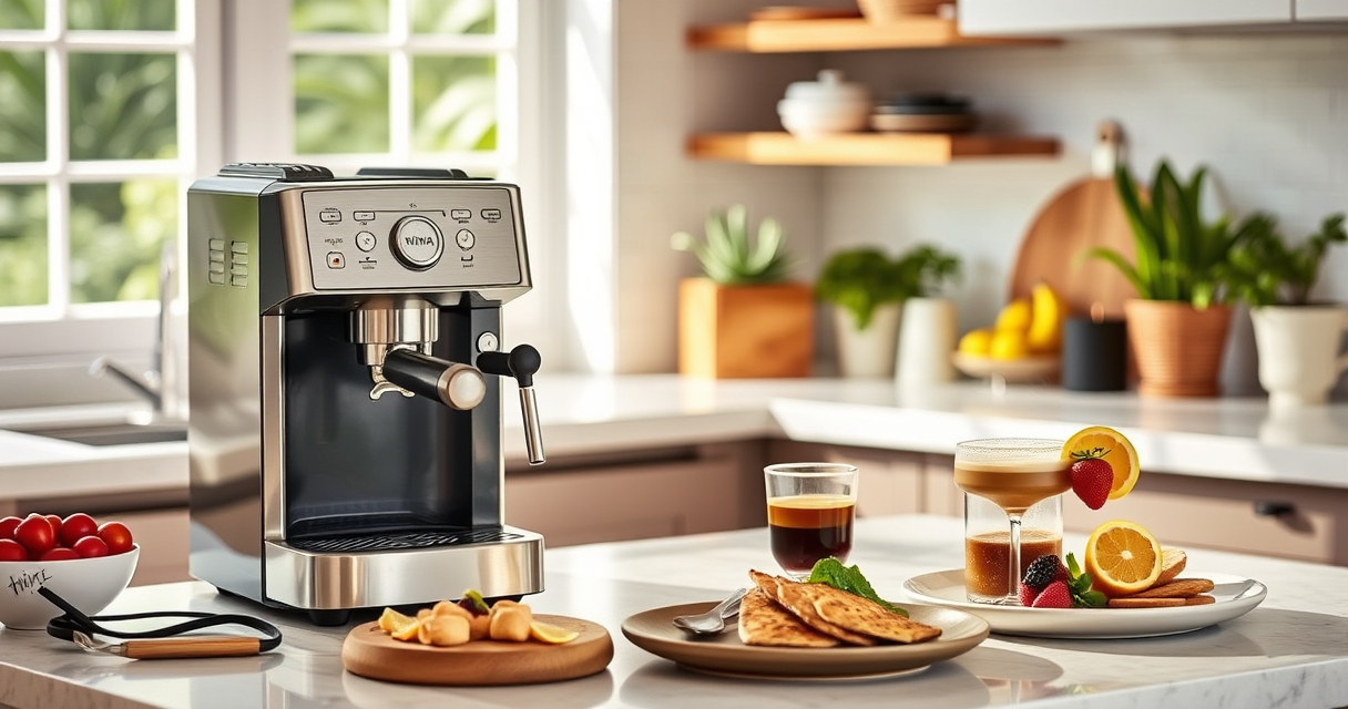 Ninja Luxe Café Pro Makes Summer Patio Coffee Effortless