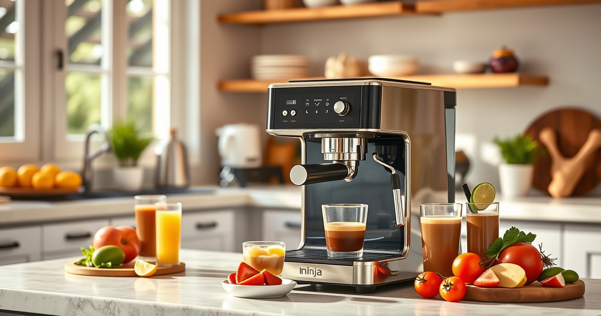 Ninja Luxe Café Pro Series: Top Summer Espresso Machine for Poolside Drinks