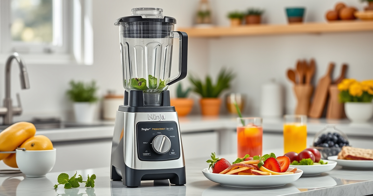 Ninja Professional Blender: Effortless Poolside Smoothies & Drinks