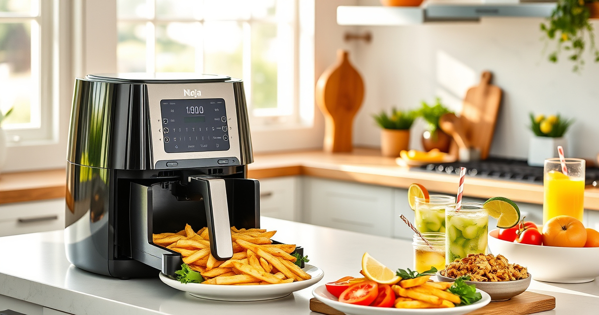 Summer Feast with the Ninja Foodi 8 Qt DualZone Air Fryer