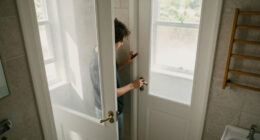 Two Doors Made This Bathroom Feel Awkward — So One Of Them Had To Go