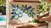 Chef Yotam Ottolenghi Did It — This Backsplash Mural Trend Is A "Commitment To Joy" In Your Home, Says Interior Designers