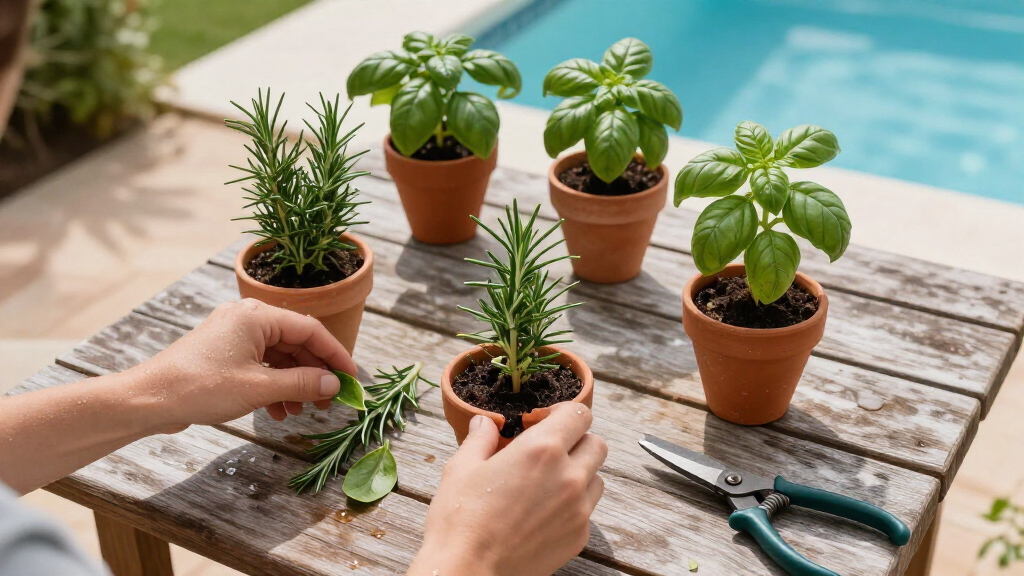 Grow Herbs For Free By Taking Cuttings