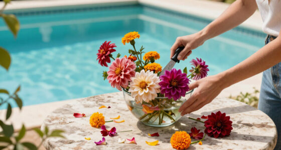 Martha Stewart's Halloween Flower Trick Turns Fading Garden Blooms Into Something Spooktacularly Chic