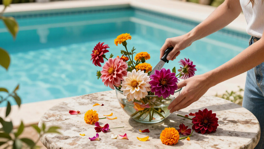 Martha Stewart's Halloween Flower Trick Turns Fading Garden Blooms Into Something Spooktacularly Chic