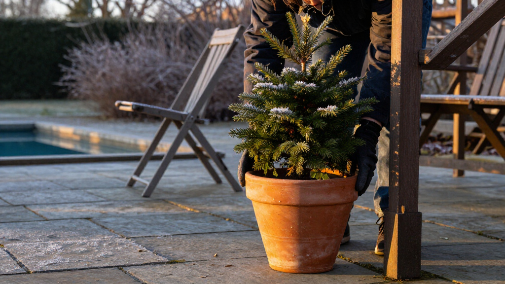 Should You Leave Potted Plants Outdoors In The Winter?
