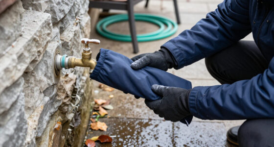 This Easy-Fit Cover Helps Protect Outdoor Faucets From Winter Frost And Freezing Temperatures – And Takes Seconds To Install