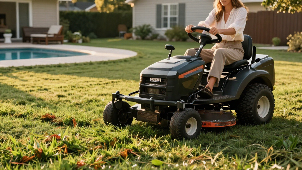 Why Riding Lawn Mowers Can Start Cutting Unevenly